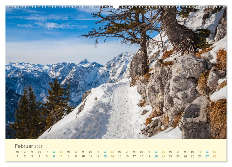 Wanderwege - zu Fuß in Europa (CALVENDO Wandkalender 2027)