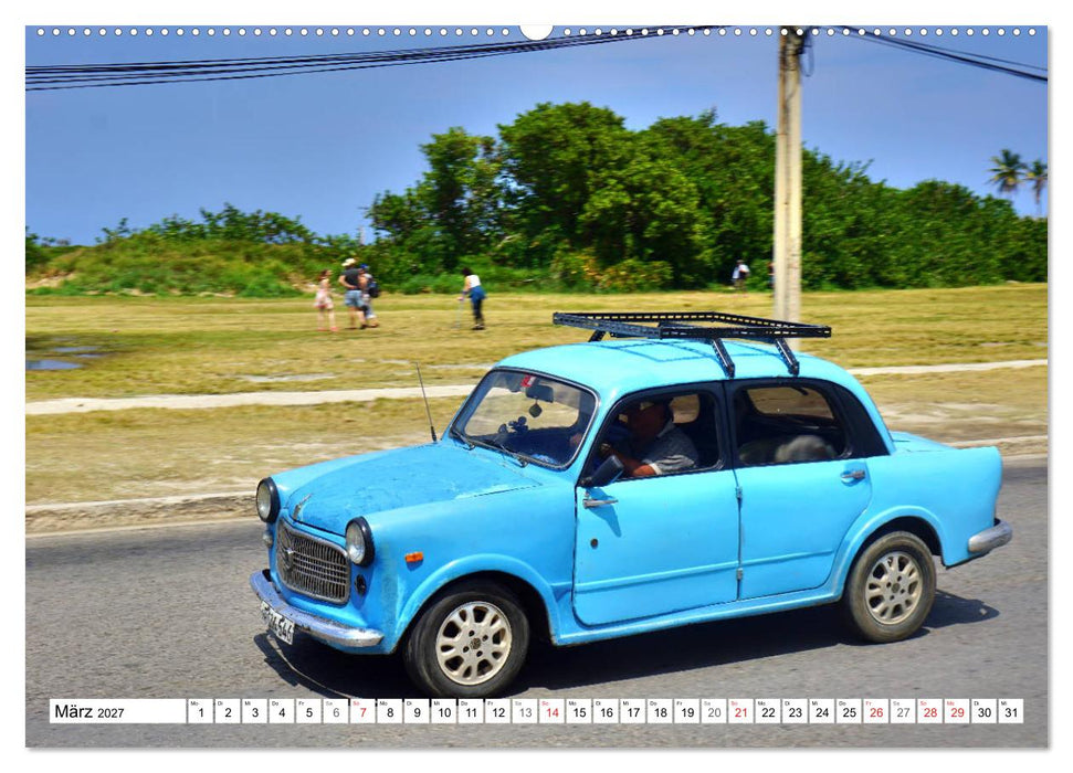 Fiat Nuova 1100 - Ein Klassiker Italiens (CALVENDO Wandkalender 2027)