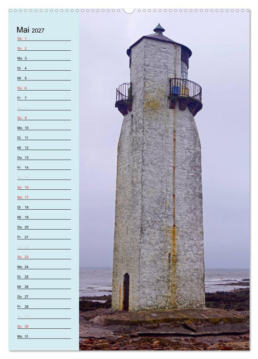 Leuchttürme - Geburtstagskalender (CALVENDO Wandkalender 2027)