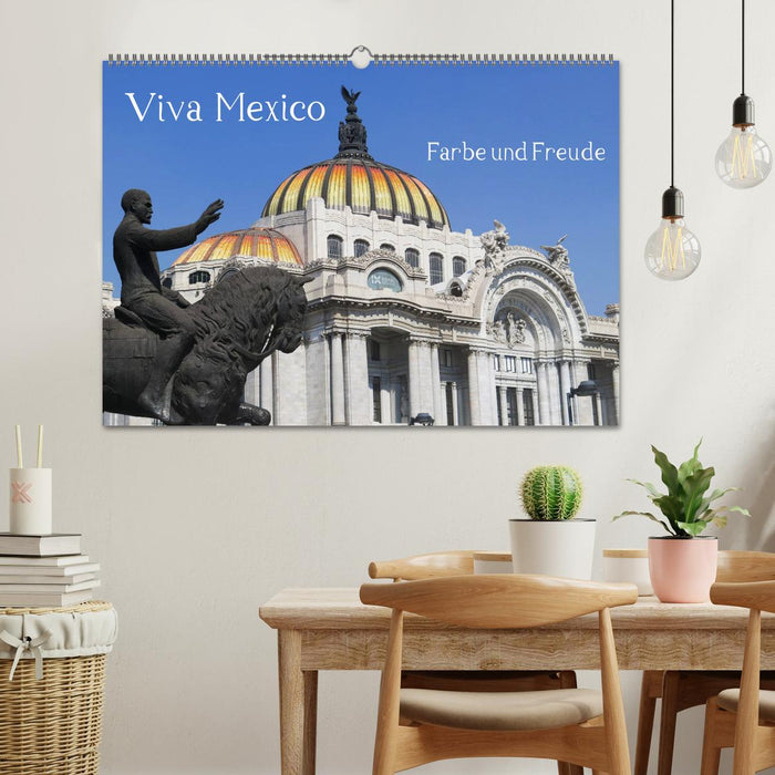 Viva Mexiko - Farben und Freude (CALVENDO Wandkalender 2027)