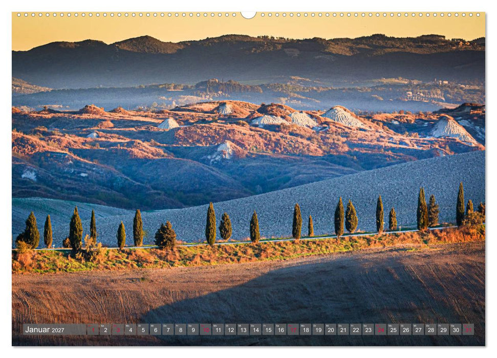 Impressionen toskanischer Landschaften (CALVENDO Premium Wandkalender 2027)