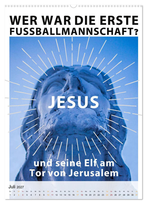 Ich mag Fußball… und vielleicht drei Leute. Sprüche und Weisheiten vom Spielfeldrand (CALVENDO Premium Wandkalender 2027)