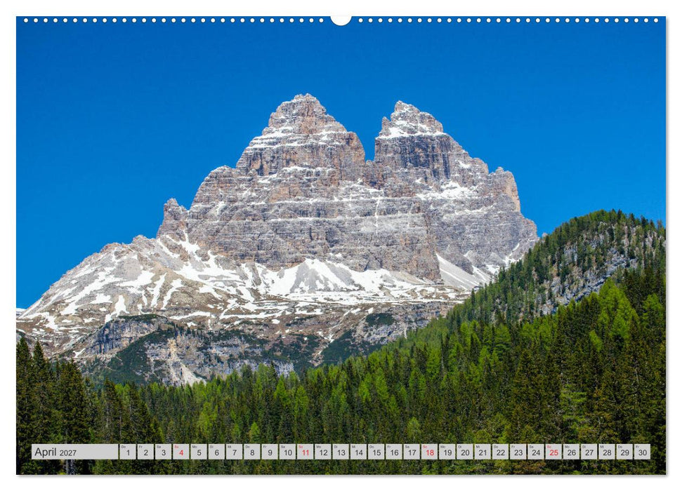 Meine Dolomiten Berge (CALVENDO Premium Wandkalender 2027)