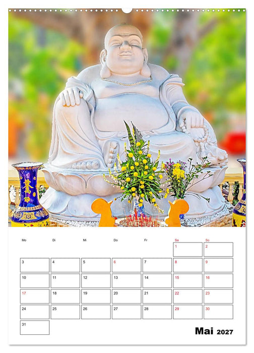 Ho-Chi-Minh-Stadt - die schönsten Sehenswürdigkeiten (CALVENDO Wandkalender 2027)