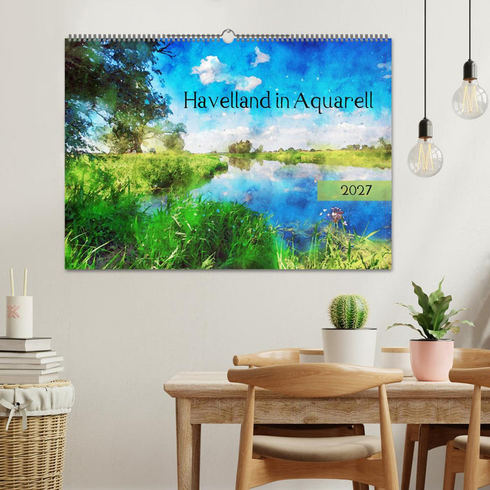 Havelland in Aquarell (CALVENDO Wandkalender 2027)