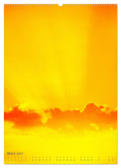 Aquarelle am Himmel (CALVENDO Wandkalender 2027)