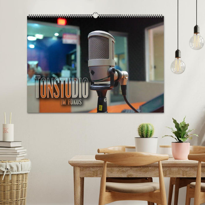 Tonstudio im Fokus (CALVENDO Wandkalender 2027)