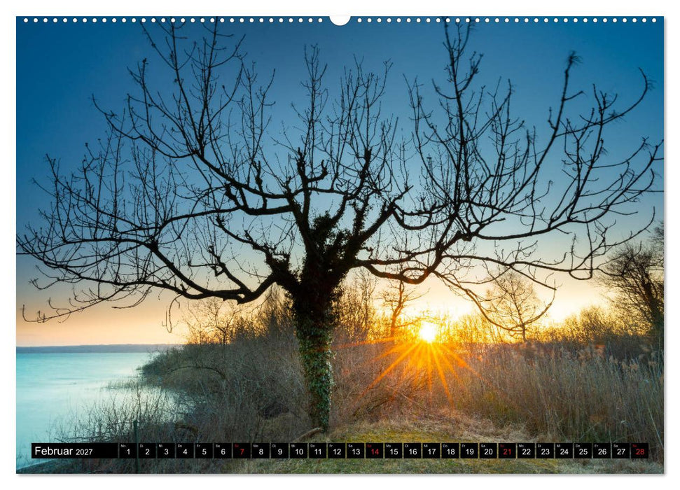 Schöne Seen in Bayern (CALVENDO Premium Wandkalender 2027)