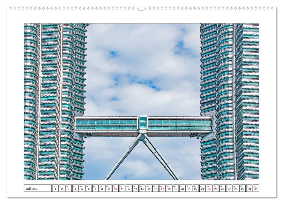 Kuala Lumpur - Traumreiseziel (CALVENDO Premium Wandkalender 2027)