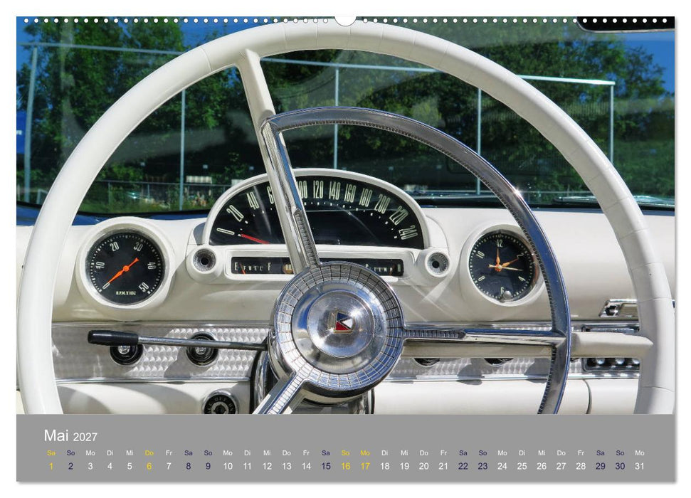 US-Strassenkreuzer (CALVENDO Premium Wandkalender 2027)