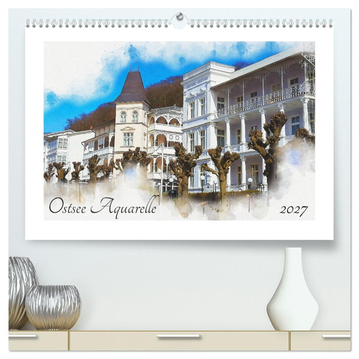 Ostsee Aquarelle (CALVENDO Premium Wandkalender 2027)
