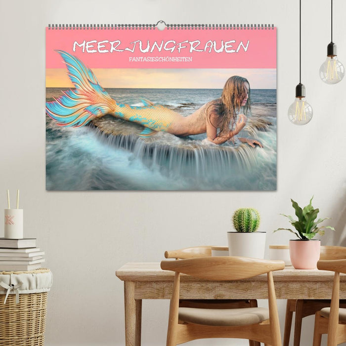 Meerjungfrauen - Fantasieschönheiten (CALVENDO Wandkalender 2027)