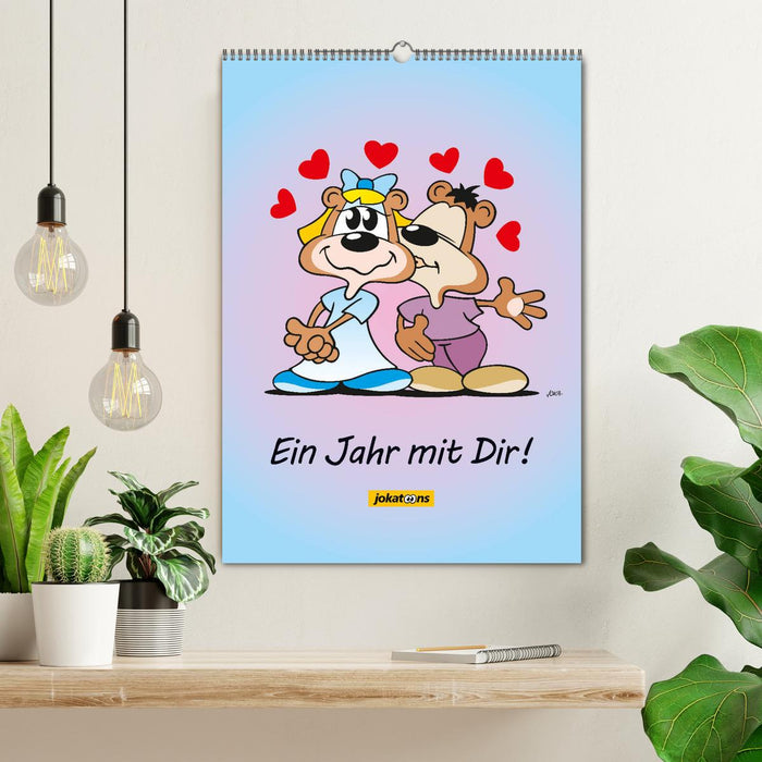 Ein Jahr mit Dir! (CALVENDO Wandkalender 2027)