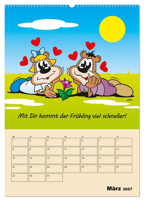 Ein Jahr mit Dir! (CALVENDO Wandkalender 2027)