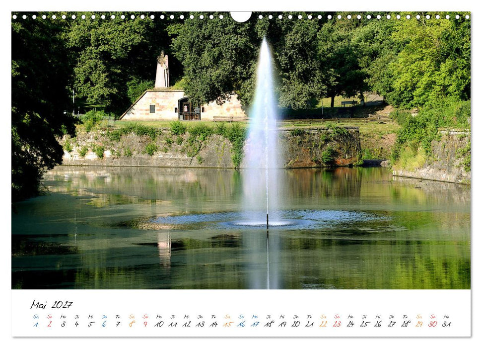 Saarlouis eine außergewöhnliche Stadt (CALVENDO Wandkalender 2027)