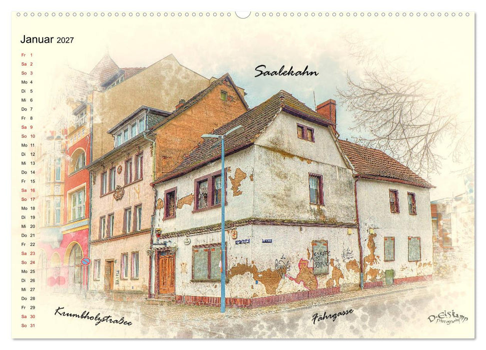 Bernburg meine Stadt (CALVENDO Wandkalender 2027)