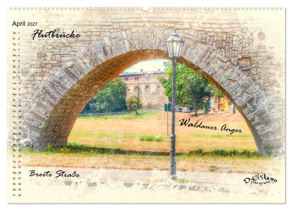 Bernburg meine Stadt (CALVENDO Wandkalender 2027)