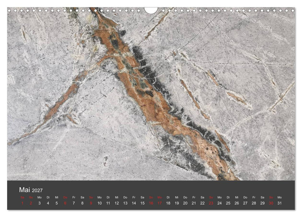 Stein, Kunst der Natur (CALVENDO Wandkalender 2027)