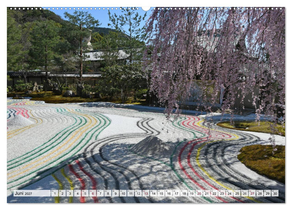 Die Kirschblüte in Japan (CALVENDO Premium Wandkalender 2027)