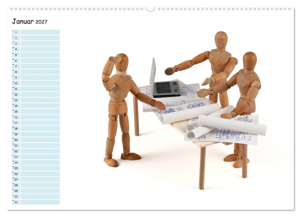 Und wieder ist es Montag... (CALVENDO Premium Wandkalender 2027)