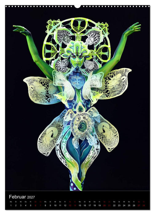World Bodypainting Festival 22 (CALVENDO Wandkalender 2027)
