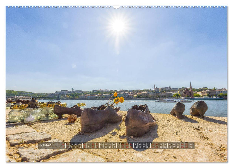 Budapest - Die Stadt an der Donau (CALVENDO Wandkalender 2027)