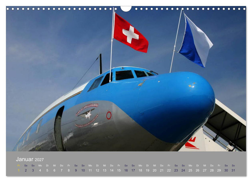 Lockheed Super Constellation - Legende der Lüfte (CALVENDO Wandkalender 2027)