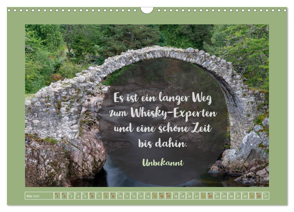 Whisky-Weisheiten (CALVENDO Wandkalender 2027)