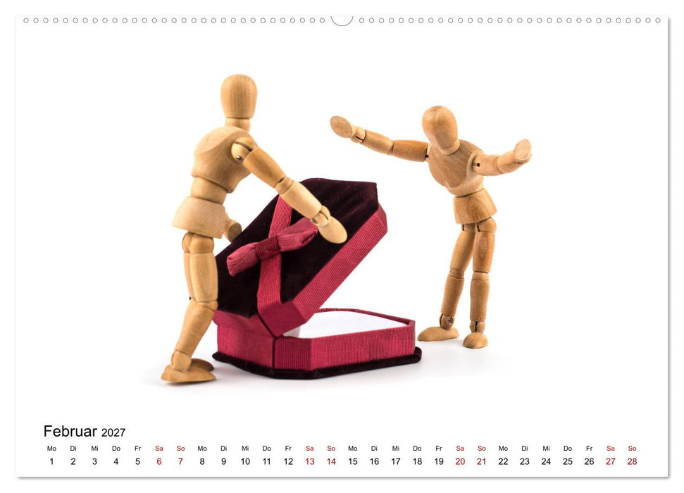 Und immer wieder mit Liebe (CALVENDO Wandkalender 2027)