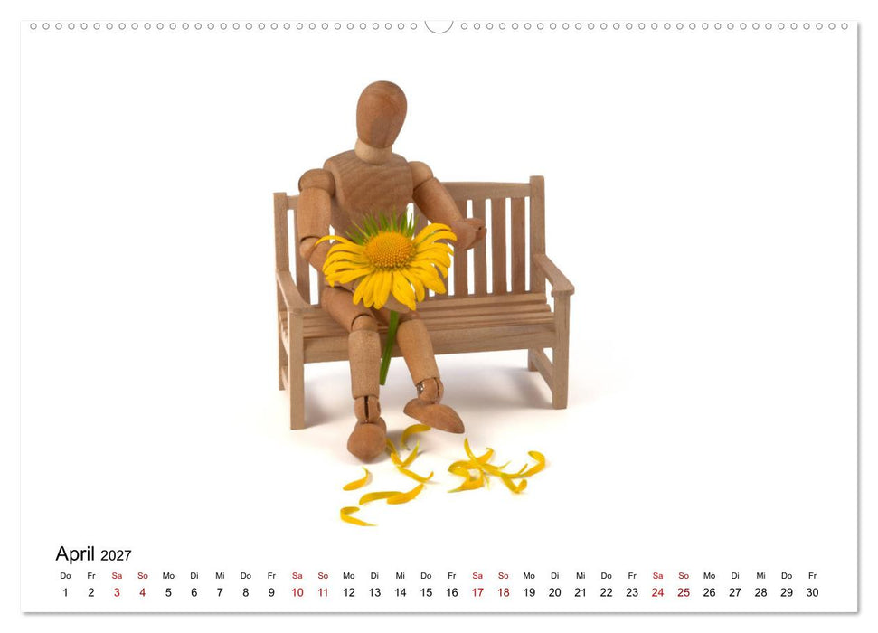 Und immer wieder mit Liebe (CALVENDO Wandkalender 2027)