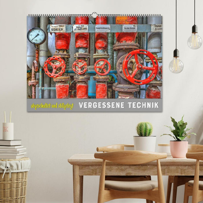 Vergessene Technik - abgeschaltet und stillgelegt (CALVENDO Wandkalender 2027)