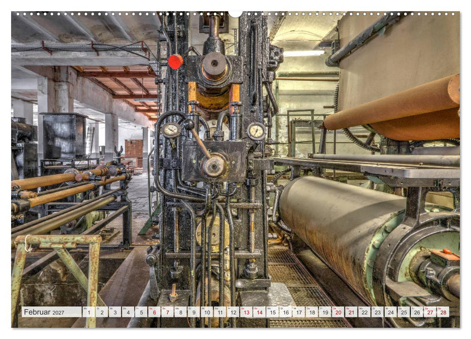 Vergessene Technik - abgeschaltet und stillgelegt (CALVENDO Wandkalender 2027)