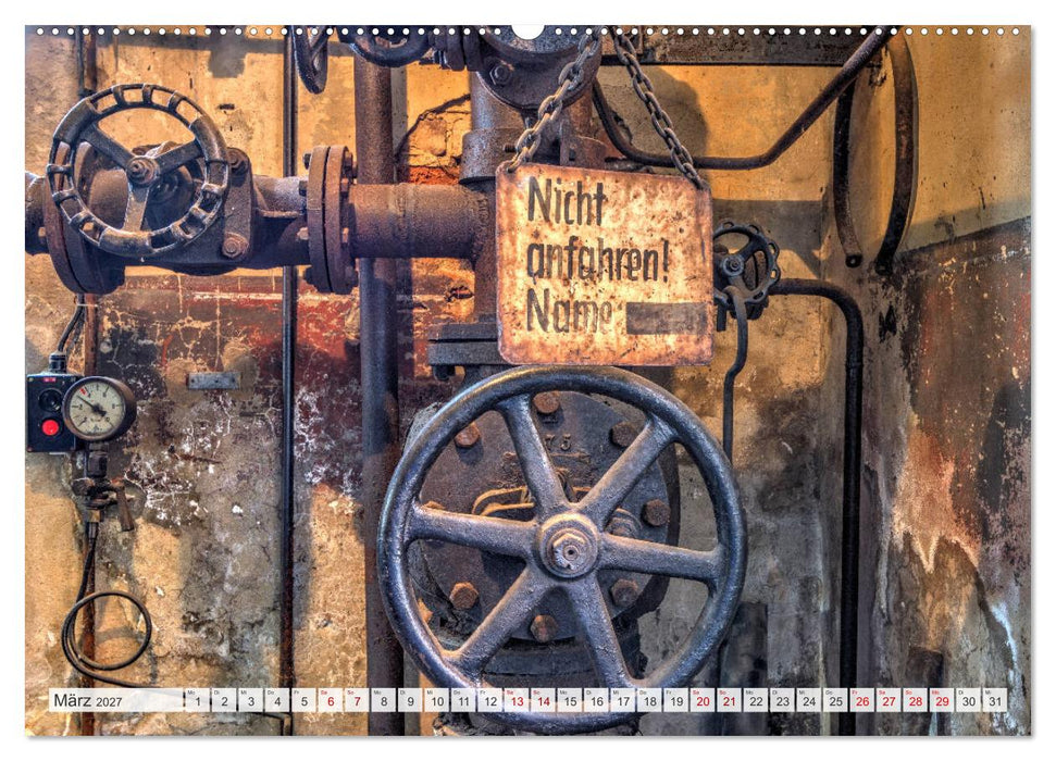 Vergessene Technik - abgeschaltet und stillgelegt (CALVENDO Wandkalender 2027)