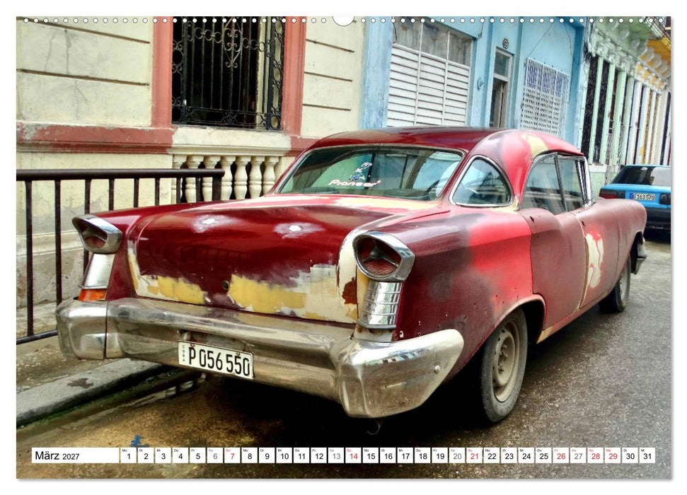 Golden Rocket 88 - Oldsmobile 1957 in Kuba (CALVENDO Wandkalender 2027)