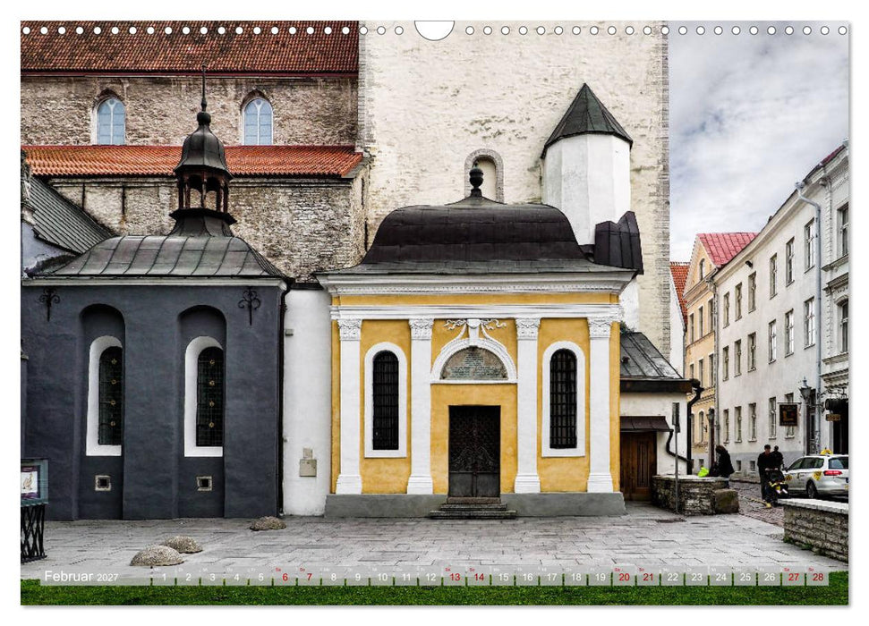 Die Perle am Finnischen Meerbusen Tallinn (CALVENDO Wandkalender 2027)