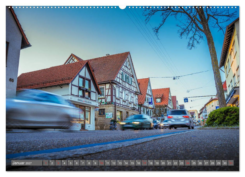 Impressionen aus Leinfelden-Echterdingen 2027 (CALVENDO Premium Wandkalender 2027)