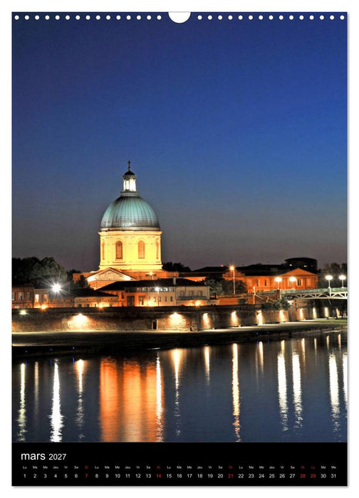 Collection Ville TOULOUSE (CALVENDO Calendrier mensuel 2027)