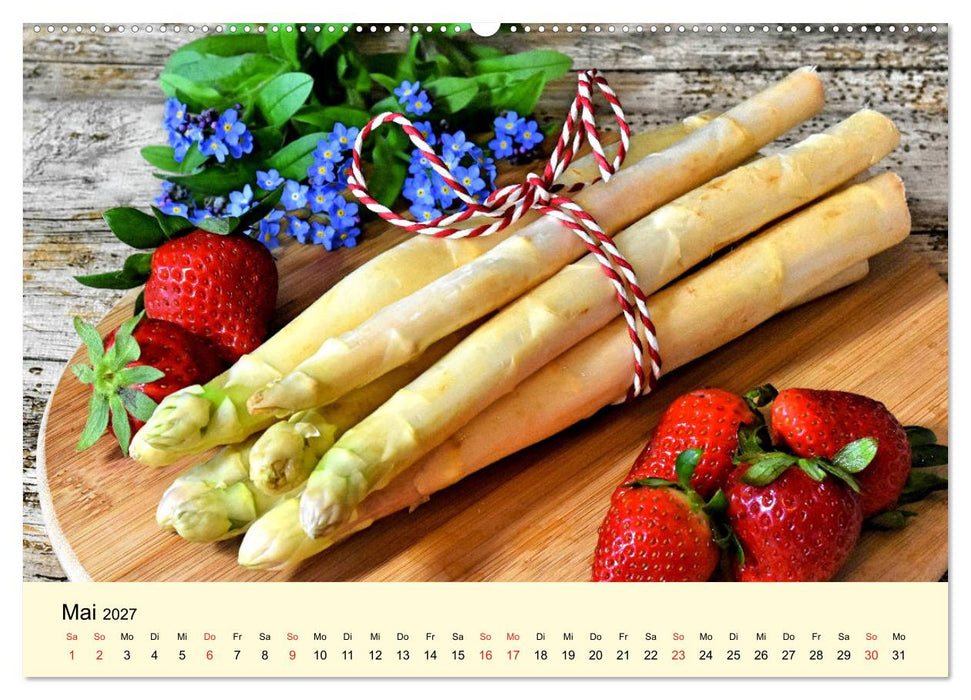 Geliebte Landküche. Anbauen, ernten und frohlocken! (CALVENDO Premium Wandkalender 2027)
