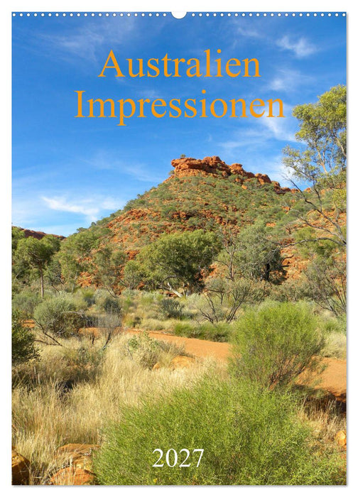 Australien - Impressionen (CALVENDO Wandkalender 2027)
