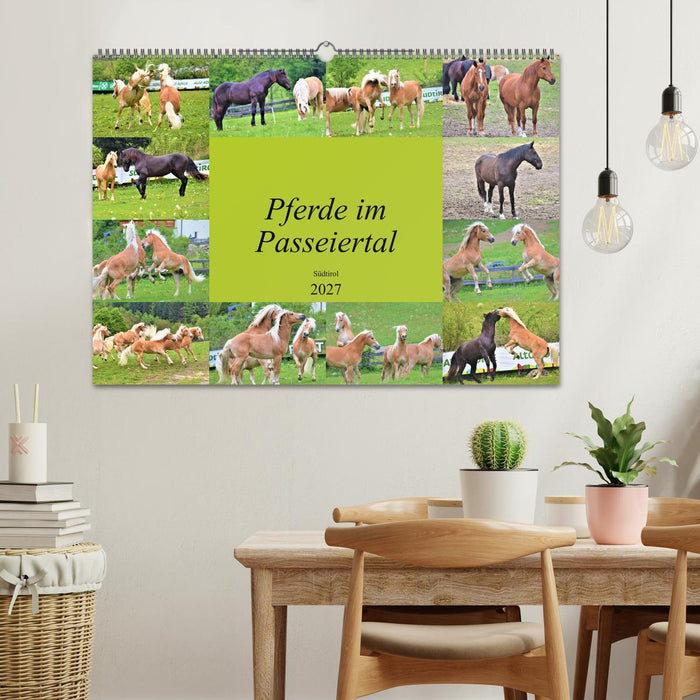Pferde im Passeiertal (CALVENDO Wandkalender 2027)