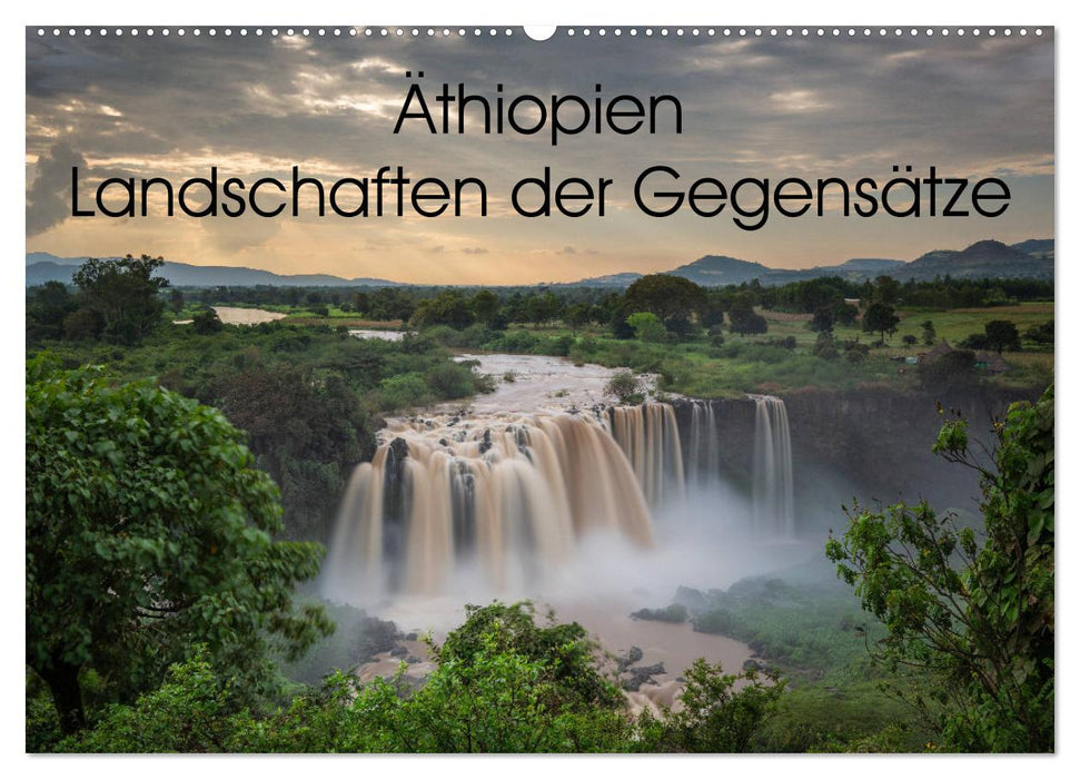 Äthiopien Landschaften der Gegensätze (CALVENDO Wandkalender 2027)