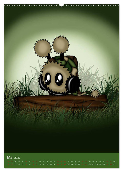 Mimiplushies (CALVENDO Premium Wandkalender 2027)