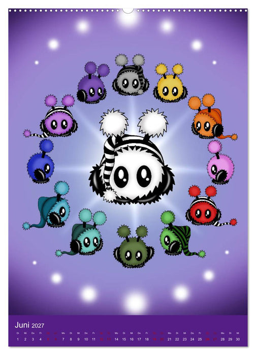 Mimiplushies (CALVENDO Premium Wandkalender 2027)