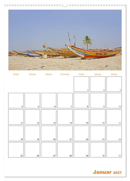 Gambia und Senegal erleben (CALVENDO Wandkalender 2027)