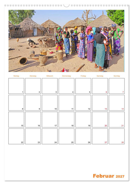 Gambia und Senegal erleben (CALVENDO Wandkalender 2027)