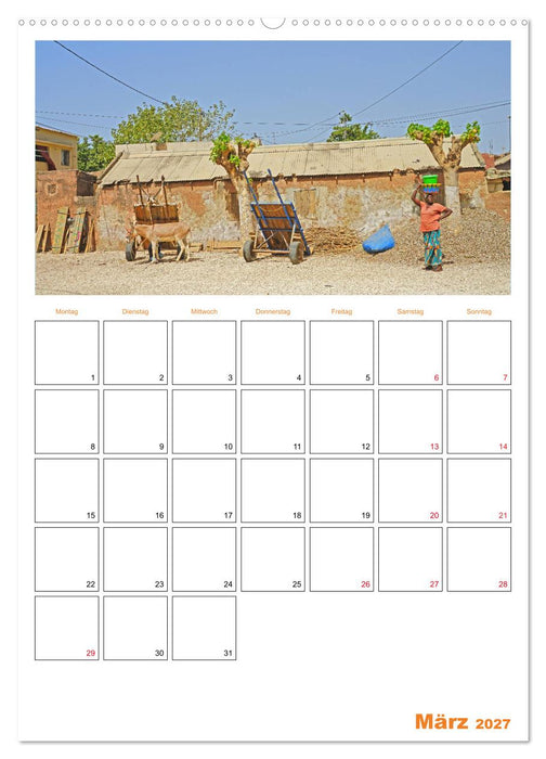 Gambia und Senegal erleben (CALVENDO Wandkalender 2027)