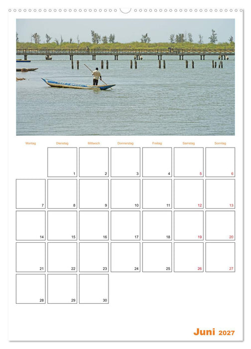 Gambia und Senegal erleben (CALVENDO Wandkalender 2027)