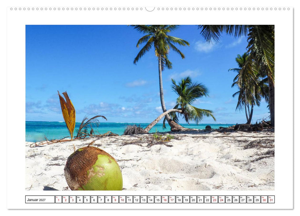 Dominikanische Karibik (CALVENDO Premium Wandkalender 2027)