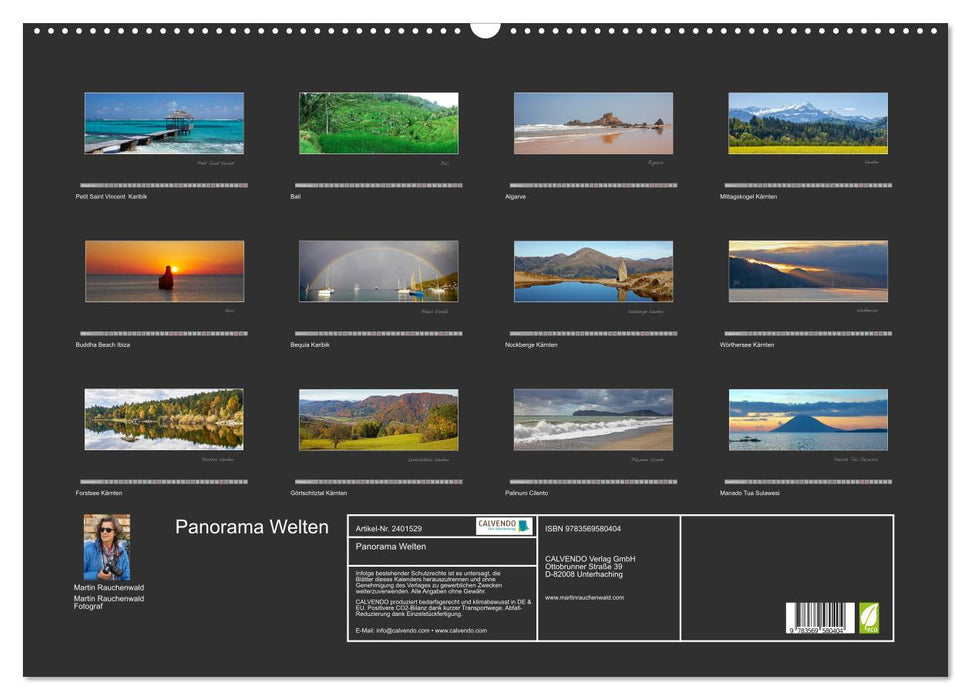 Panorama Welten (CALVENDO Wandkalender 2027)