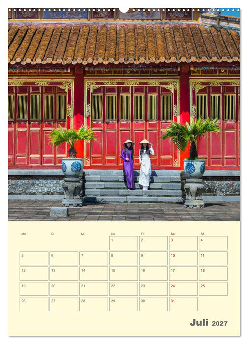 SÜDOSTASIEN - Mein URLAUBSPLANER (CALVENDO Premium Wandkalender 2027)